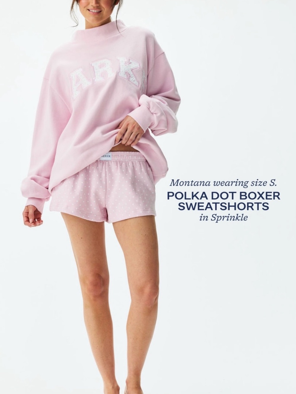 PARKE Pink Pink Polka Dot Bottoms